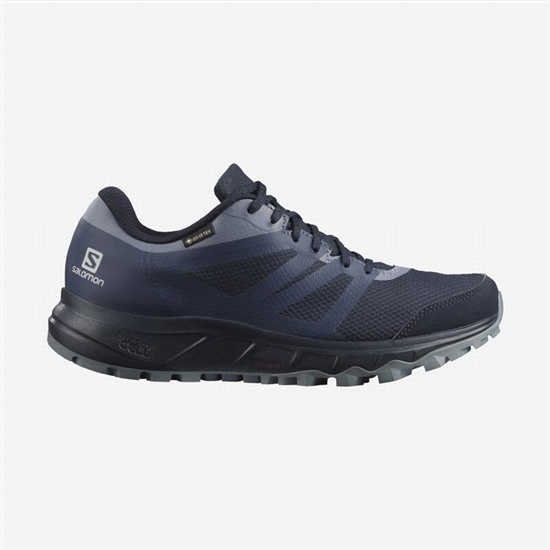 Salomon TRAILSTER 2 GORE-TEX Trailove Bezecke Tenisky Damske Námornícka Modrá / Siva | 95021CMIK
