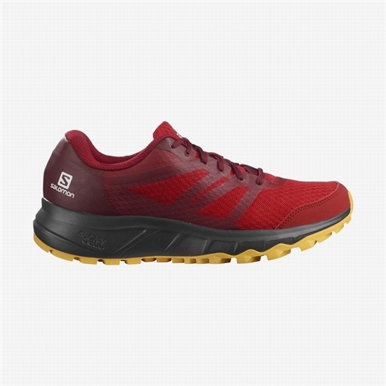 Salomon TRAILSTER 2 Trailove Bezecke Tenisky Panske Červené | 68953WSHR