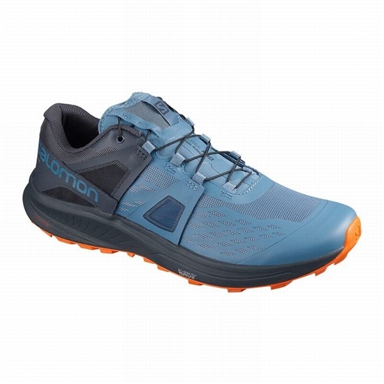 Salomon ULTRA /PRO Trailove Bezecke Tenisky Panske Modre / Červené Oranžové | 68543LJRK