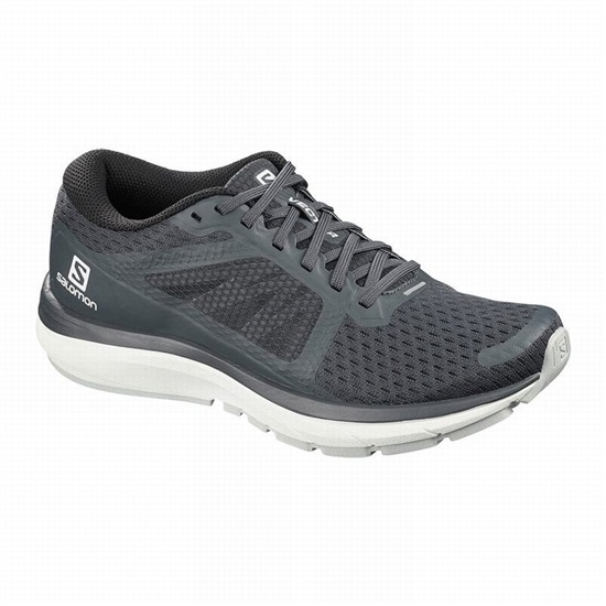 Salomon VECTUR Bezecke Topanky Damske Siva / Biele | 37569XRWH