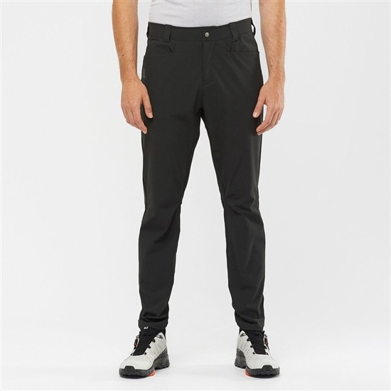 Salomon WAYFARER TAPERED Nohavice Panske Čierne | 43891QPMD