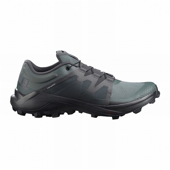 Salomon WILDCROSS Trailove Bezecke Tenisky Panske Zelene | 35162VLGC
