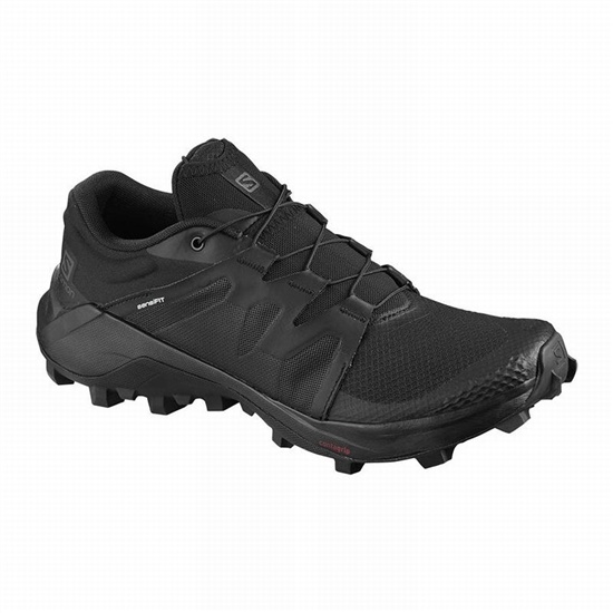 Salomon WILDCROSS W Trailove Bezecke Tenisky Damske Čierne | 14563LZKY