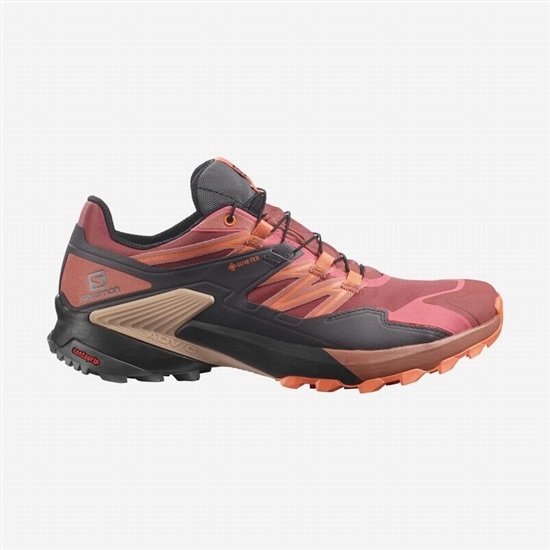 Salomon WINGS SKY GORE-TEX Trailove Bezecke Tenisky Damske Červené / Čierne | 90234EQJT
