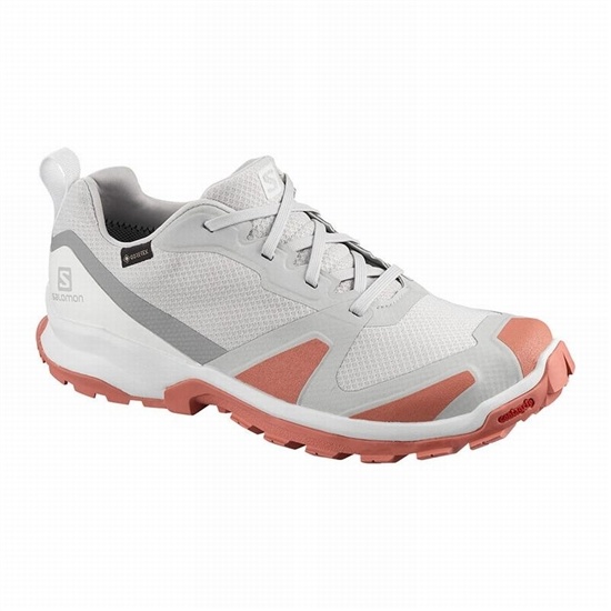 Salomon XA COLLIDER GTX W Trailove Bezecke Tenisky Damske Siva / Tmavo Červené | 12893PTJU