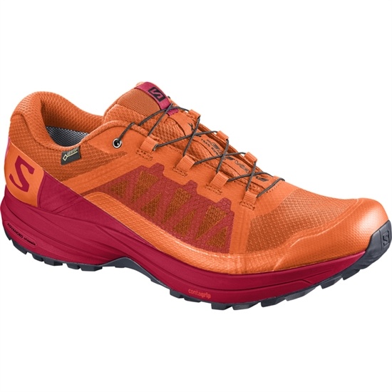 Salomon XA ELEVATE GTX Trailove Bezecke Tenisky Panske Červené / Oranžové | 15379GDLH