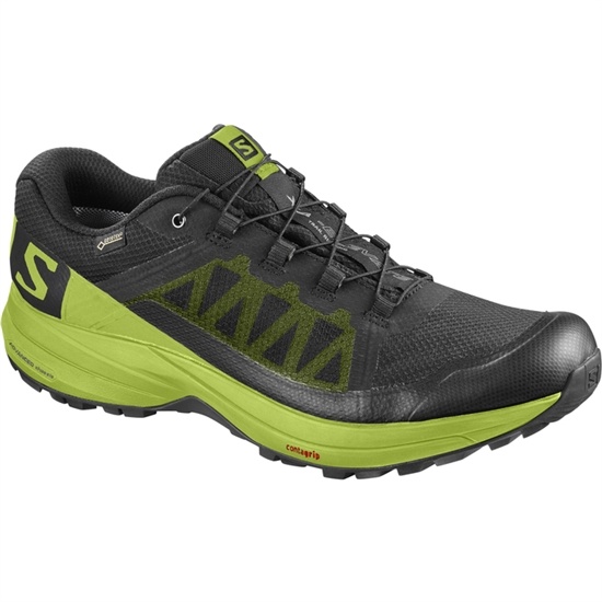 Salomon XA ELEVATE GTX Trailove Bezecke Tenisky Panske Čierne / Tmavo Zelene | 69743NOLX