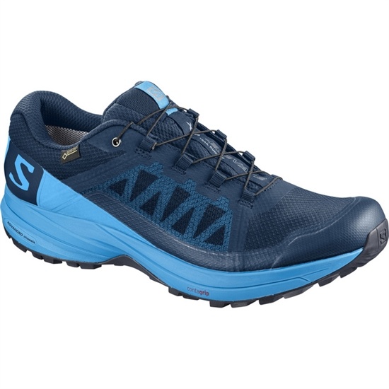 Salomon XA ELEVATE GTX Trailove Bezecke Tenisky Panske Námornícka Modrá / Modre | 98734IWDY