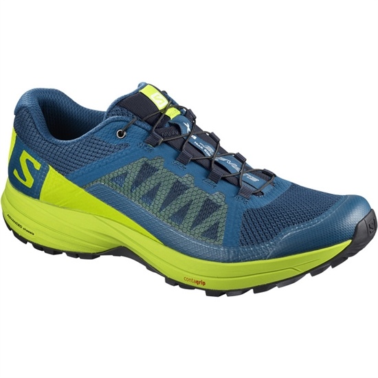 Salomon XA ELEVATE Trailove Bezecke Tenisky Panske Modre / Zelene | 58147VYXJ