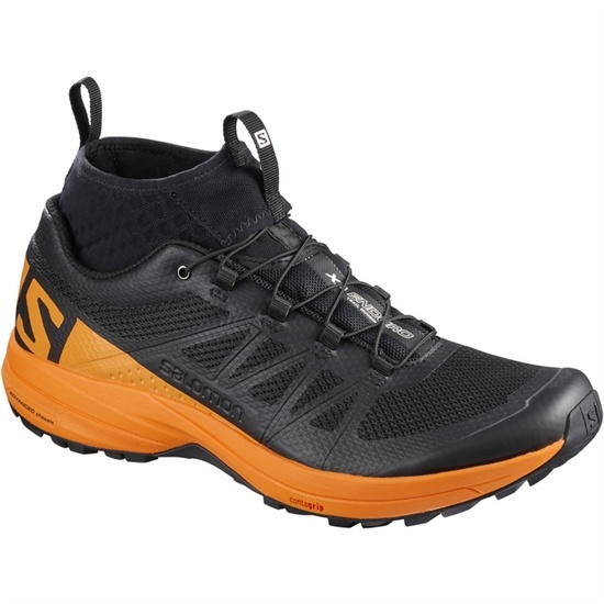 Salomon XA ENDURO Trailove Bezecke Tenisky Panske Čierne / Oranžové | 80417RZSP