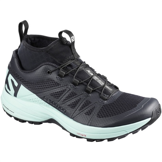 Salomon XA ENDURO W Trailove Bezecke Tenisky Damske Čierne / Svetlo Modre | 69213JQGS