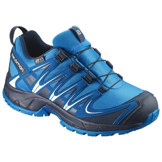 Salomon XA PRO 3D CSWP J Trailove Bezecke Tenisky Detske Modre / Námornícka Modrá | 17508DRMZ