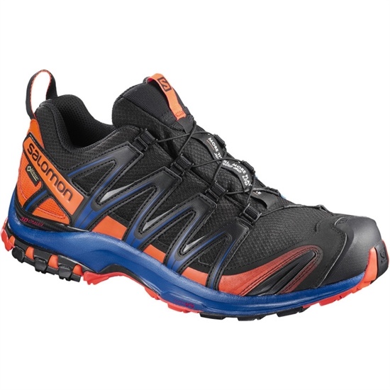 Salomon XA PRO 3D GTX LTD Trailove Bezecke Tenisky Panske Čierne / Oranžové / Modre | 23748GEHN