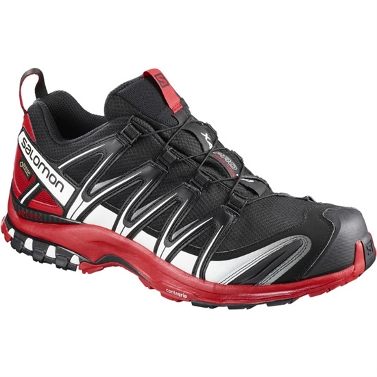 Salomon XA PRO 3D GTX Trailove Bezecke Tenisky Panske Čierne / Červené | 58497DAOM