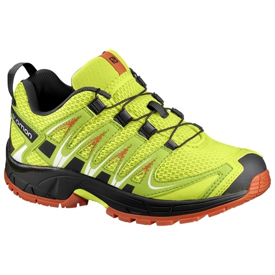 Salomon XA PRO 3D J Trailove Bezecke Tenisky Detske Žlté / Čierne | 90716UTOJ