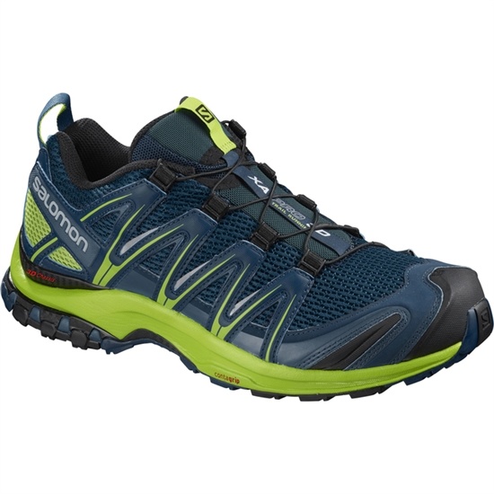 Salomon XA PRO 3D Trailove Bezecke Tenisky Panske Tmavo Modre / Zelene | 25048OVPL