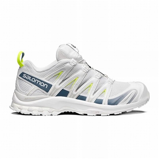 Salomon XA PRO 3D Trailove Bezecke Tenisky Panske Biele / Modre | 73496DPYS
