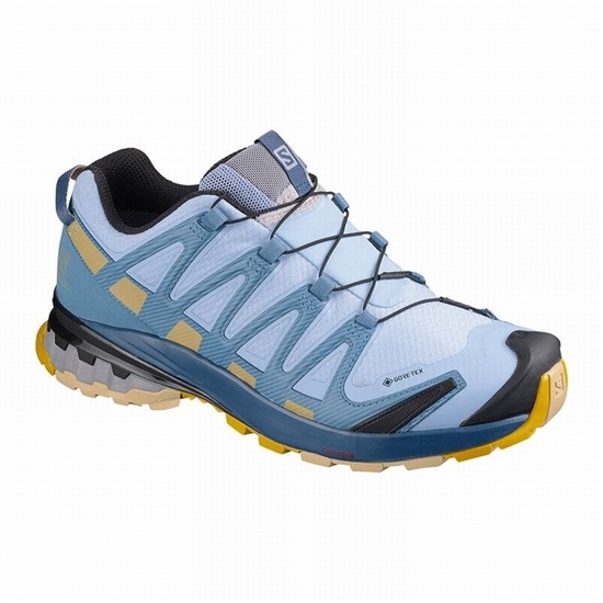 Salomon XA PRO 3D V8 GORE-TEX Turisticke Topanky Damske Modre | 52068ZJXQ