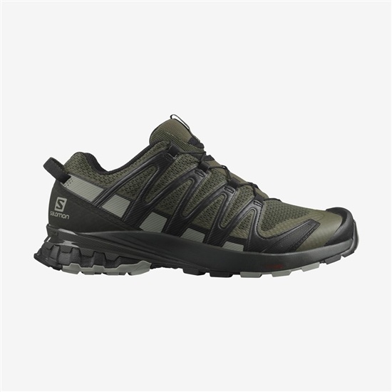Salomon XA PRO 3D V8 Trailove Bezecke Tenisky Panske Zelene | 24865FUBG