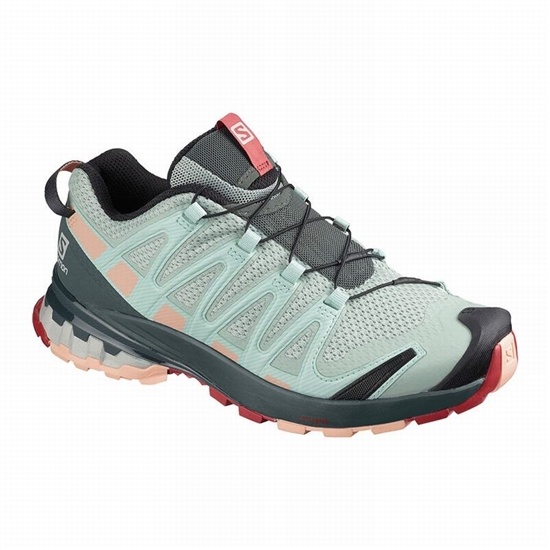 Salomon XA PRO 3D V8 Trailove Bezecke Tenisky Damske Svetlo Tyrkysové Siva | 80459KETL