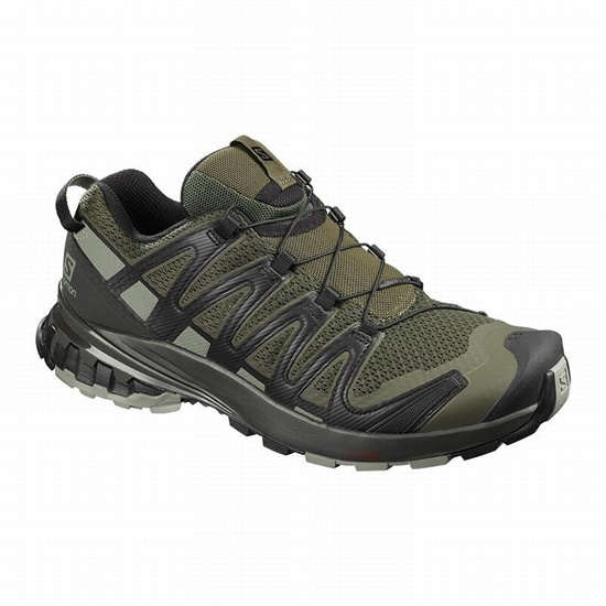 Salomon XA PRO 3D V8 Turisticke Topanky Panske Olivovo Zelená | 87591FCNI