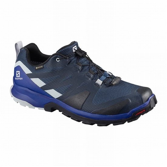 Salomon XA ROGG GTX Trailove Bezecke Tenisky Panske Námornícka Modrá / Čierne | 43759MTSN