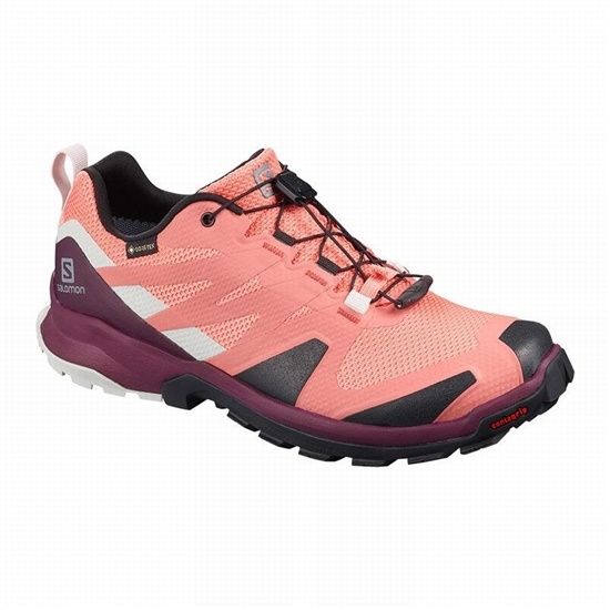 Salomon XA ROGG GTX W Trailove Bezecke Tenisky Damske Koralove / Čierne | 19523EGMI