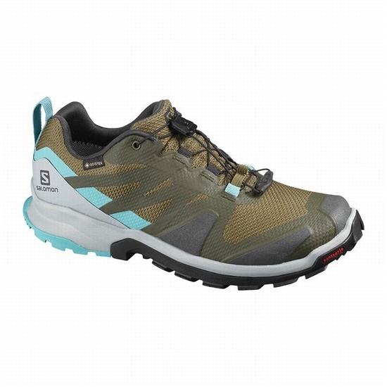 Salomon XA ROGG GTX W Trailove Bezecke Tenisky Damske Olivovo Zelená | 36782OWGR