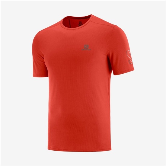 Salomon XA TRAIL Kratke Sleeve Tricko Panske Oranžové | 61845ZKTP