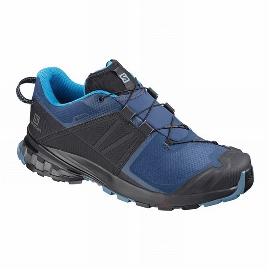 Salomon XA WILD GORE-TEX Trailove Bezecke Tenisky Panske Modre / Čierne | 26817SDXN