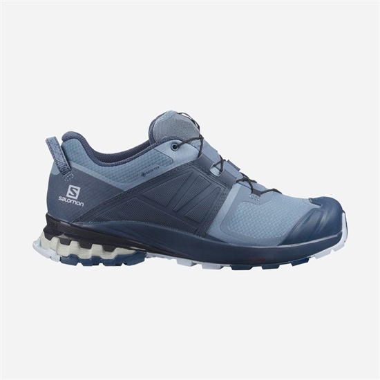 Salomon XA WILD GORE-TEX Trailove Bezecke Tenisky Damske Modre | 98236YZPF