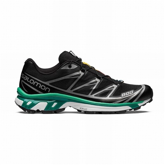 Salomon XT-6 Trailove Bezecke Tenisky Panske Čierne / Biele | 03864TJQM