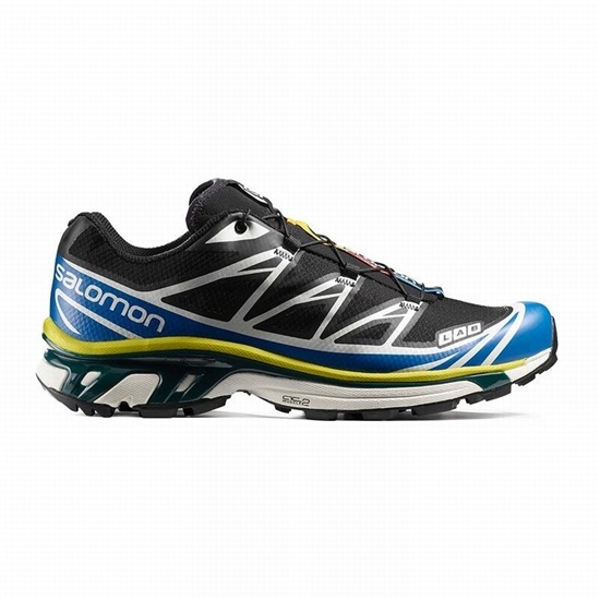 Salomon XT-6 Trailove Bezecke Tenisky Panske Čierne / Modre | 13297RFSC