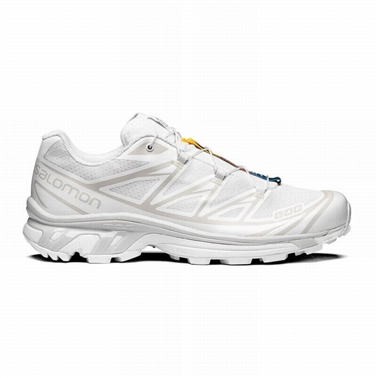 Salomon XT-6 Trailove Bezecke Tenisky Panske Biele | 16493XSFN