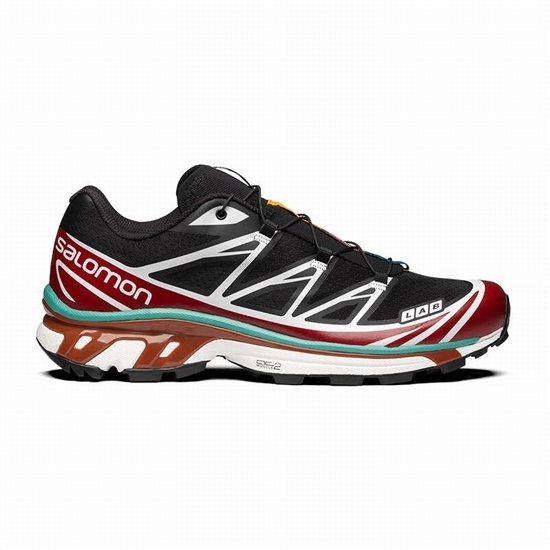 Salomon XT-6 Trailove Bezecke Tenisky Panske Čierne / Červené | 28415WQXU