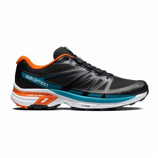 Salomon XT-WINGS 2 Trailove Bezecke Tenisky Panske Čierne / Modre | 36791IJPG