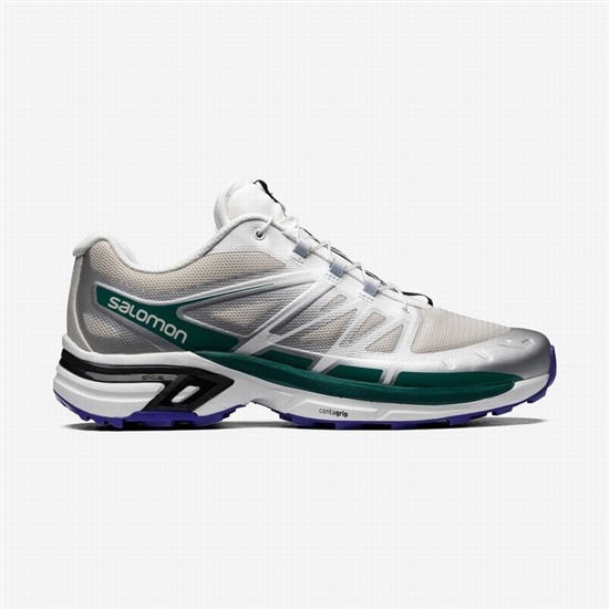 Salomon XT-WINGS 2 Trailove Bezecke Tenisky Panske Siva / Biele | 63421PLCH