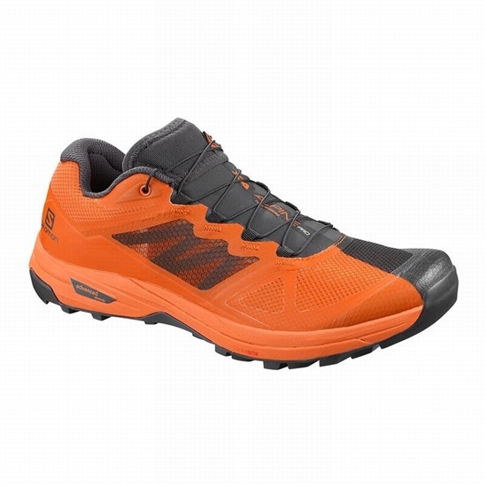 Salomon X ALPINE /PRO Turisticke Topanky Panske Tmavo Siva / Oranžové | 18239UTDJ