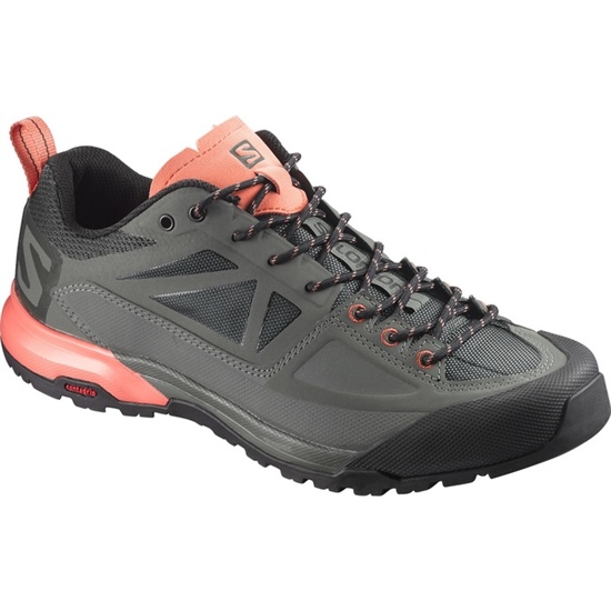 Salomon X ALP SPRY W Turisticke Topanky Panske Koralove Siva Čierne | 62758CNER