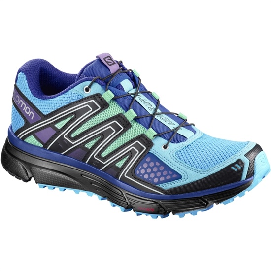 Salomon X-MISSION 3 W Trailove Bezecke Tenisky Damske Modre / Svetlo Modre | 34672MILZ