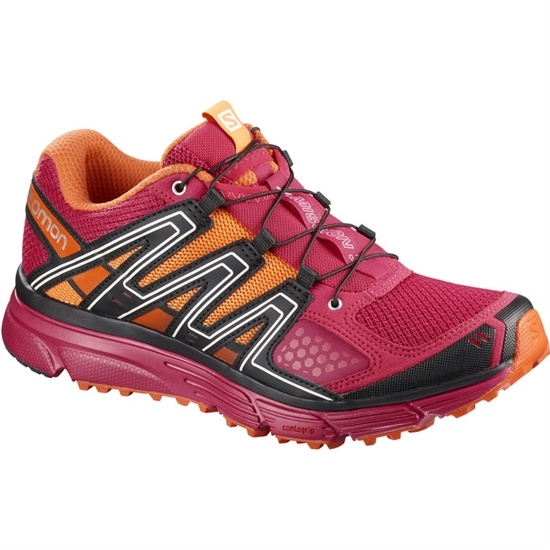 Salomon X-MISSION 3 W Trailove Bezecke Tenisky Damske Ruzove | 68213VKFL