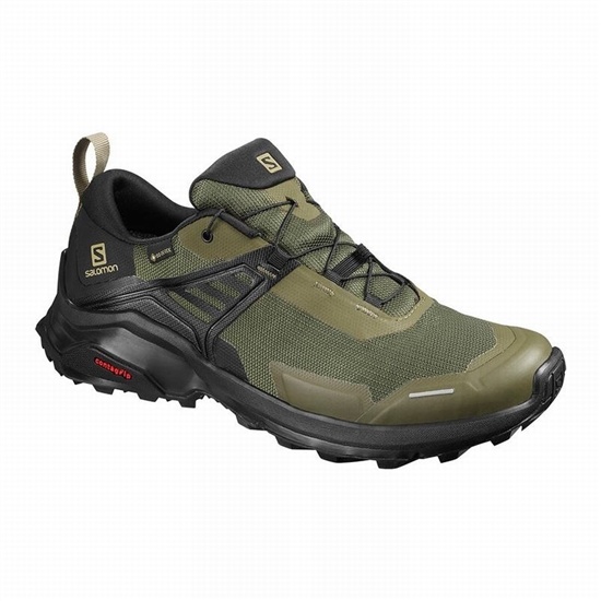 Salomon X RAISE GORE-TEX Turisticke Topanky Panske Nachový / Čierne | 57048KUGR