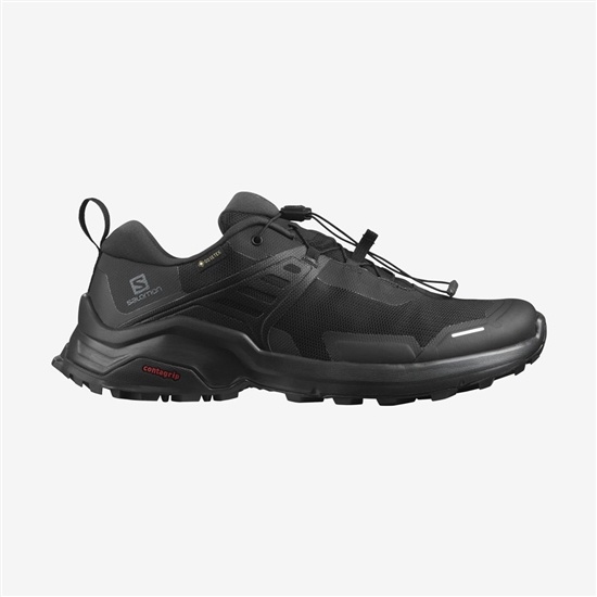 Salomon X RAISE GORE-TEX Turisticke Topanky Panske Čierne | 84672RDEI