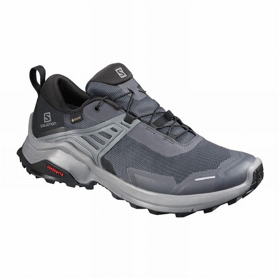 Salomon X RAISE GORE-TEX Turisticke Topanky Damske Tmavo Modre / Čierne | 93501PMTV