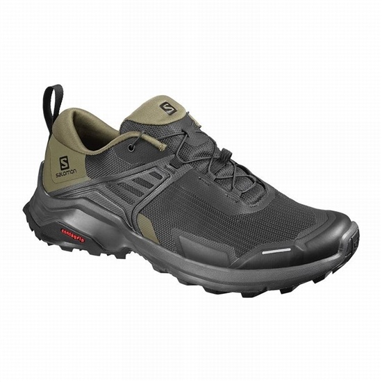 Salomon X RAISE Turisticke Topanky Panske Čierne / Nachový | 18523VUPQ