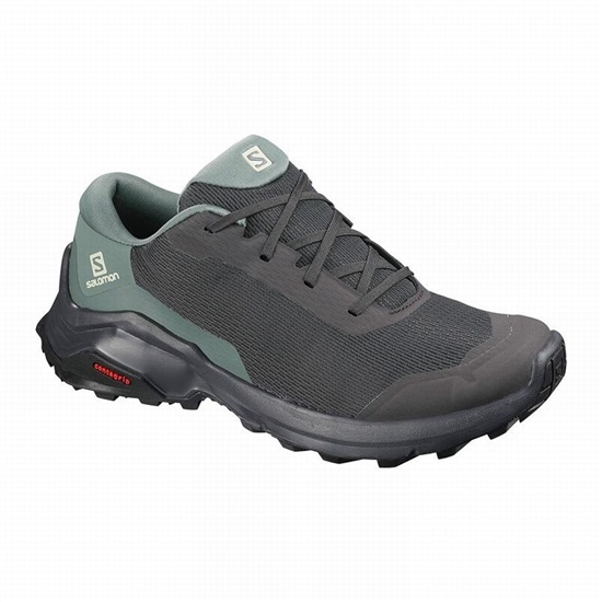 Salomon X REVEAL Turisticke Topanky Damske Tmavo Siva / Zelene | 40398MEON