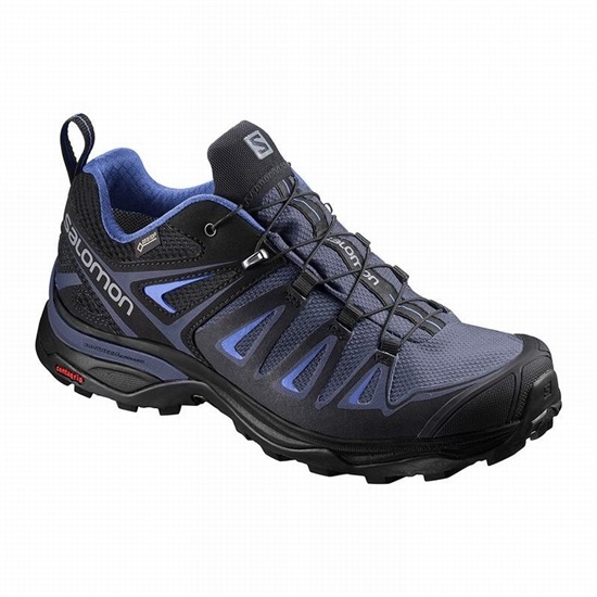 Salomon X ULTRA 3 GORE-TEX Turisticke Topanky Damske Modre / Čierne | 16027TJMQ
