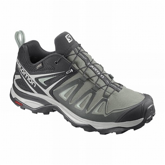 Salomon X ULTRA 3 GORE-TEX Turisticke Topanky Damske Svetlo Tyrkysové / Siva | 24589VJQT