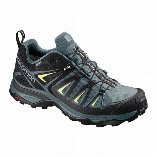 Salomon X ULTRA 3 GORE-TEX Turisticke Topanky Damske Zelene / Čierne | 29345NRBD