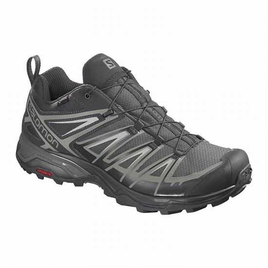 Salomon X ULTRA 3 GORE-TEX Turisticke Topanky Panske Siva | 38741TGLQ